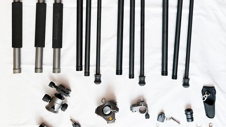 Limpieza de un trí­pode