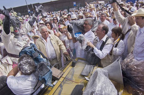 Tino Soriano en Los Indianos de La Palma
